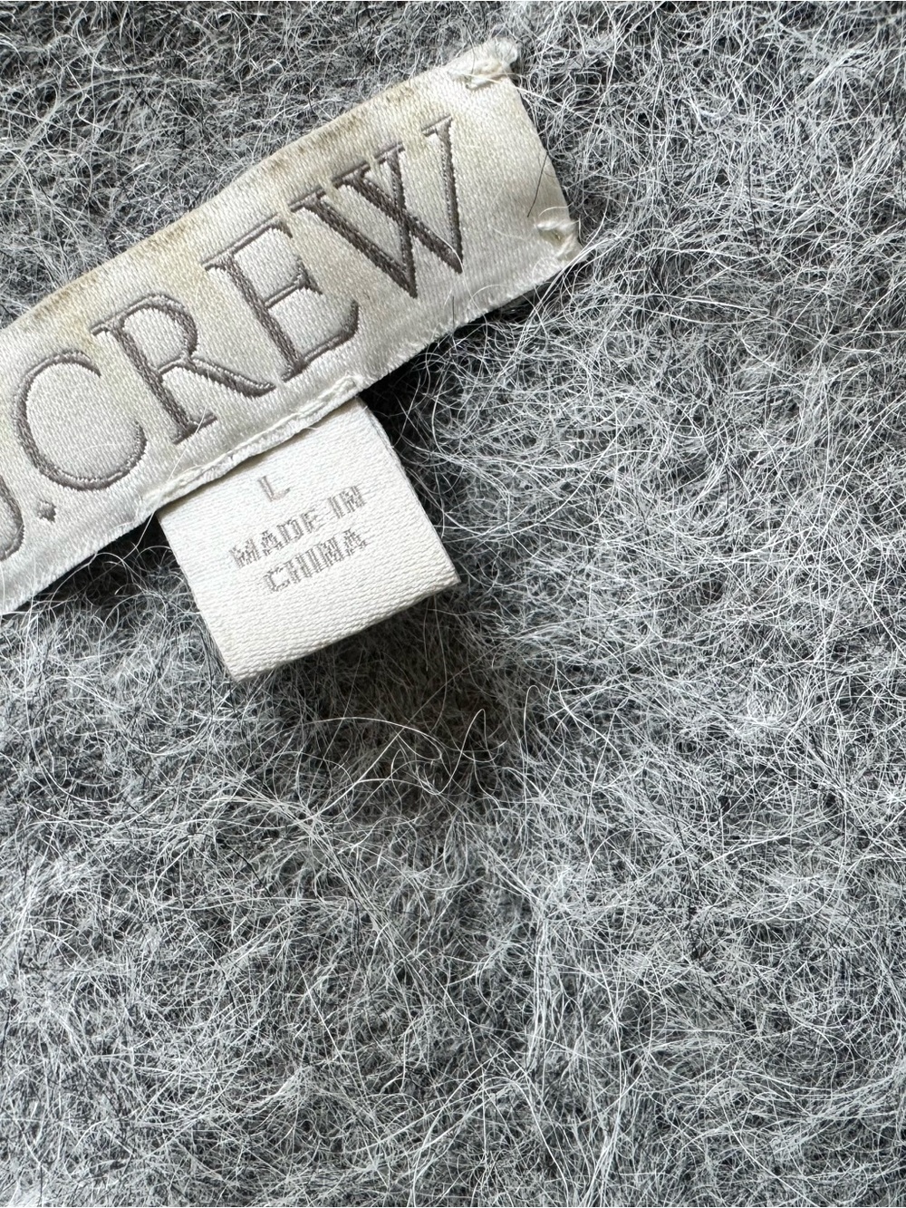 J.Crew Collection Mohair Blend Oversized Grandpa Cardigan Sweater Large - NWOT - Picture 4 of 5